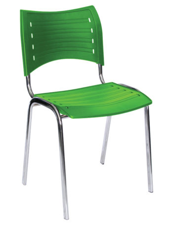 Silla Cromo Verde