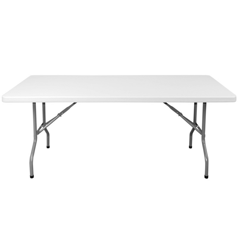 Mesa plegable cocina 120 x 60 x 76.5 cm color blanco